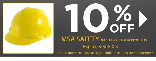 10% Off MSA Safety