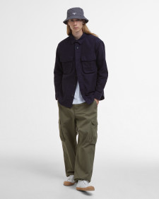 Overshirt in rasatello Jungle 