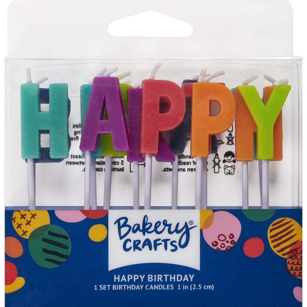 Image Cake Happy Birthday Letters Neon