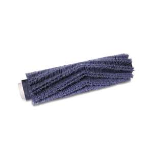Hillyard, 28", Abrasive Cylindrical Brush, 80 Grit Tynex, Gray