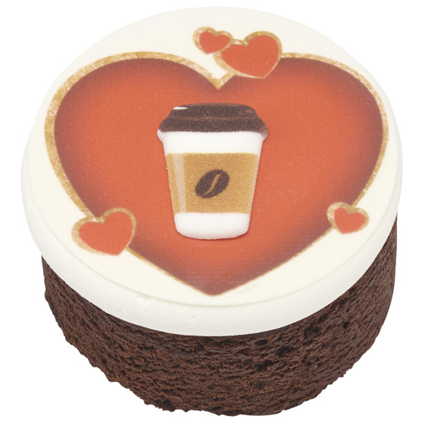 Mocha Coffee Icon Dec-Ons® Decorations