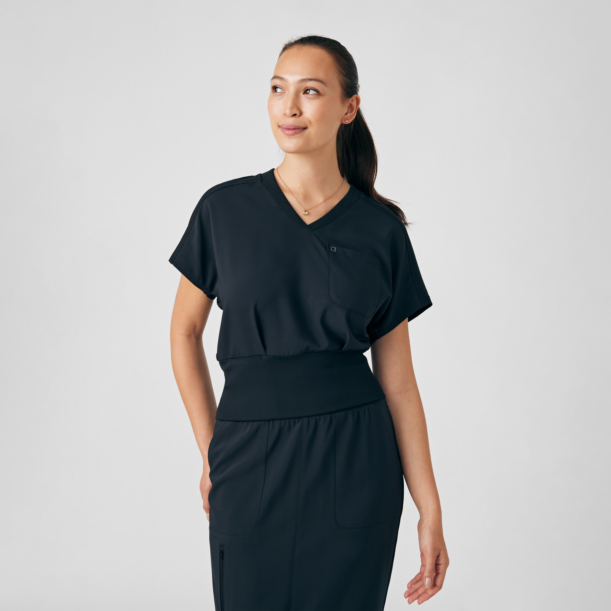 Landau Forward Women&#39;s 2&#45;Pocket V&#45;Neck Scrub Top-Landau