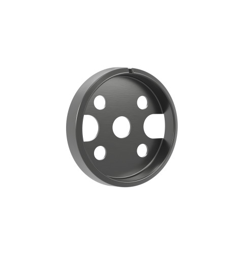 RANGE KNOB BEZEL - BLACK STAINLESS