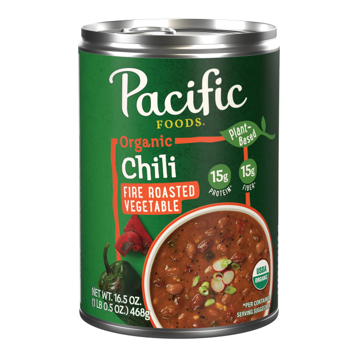 Organic Plant-Based Fire Roasted Vegetable Chili