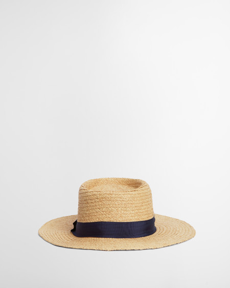 Lily Straw Boater Hat