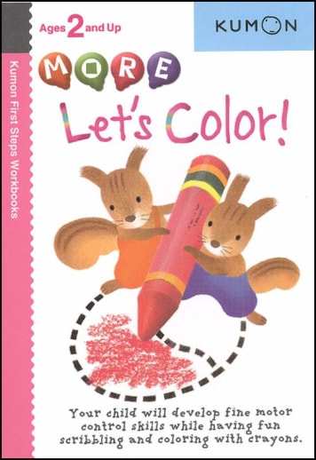 Kumon More Let's Color