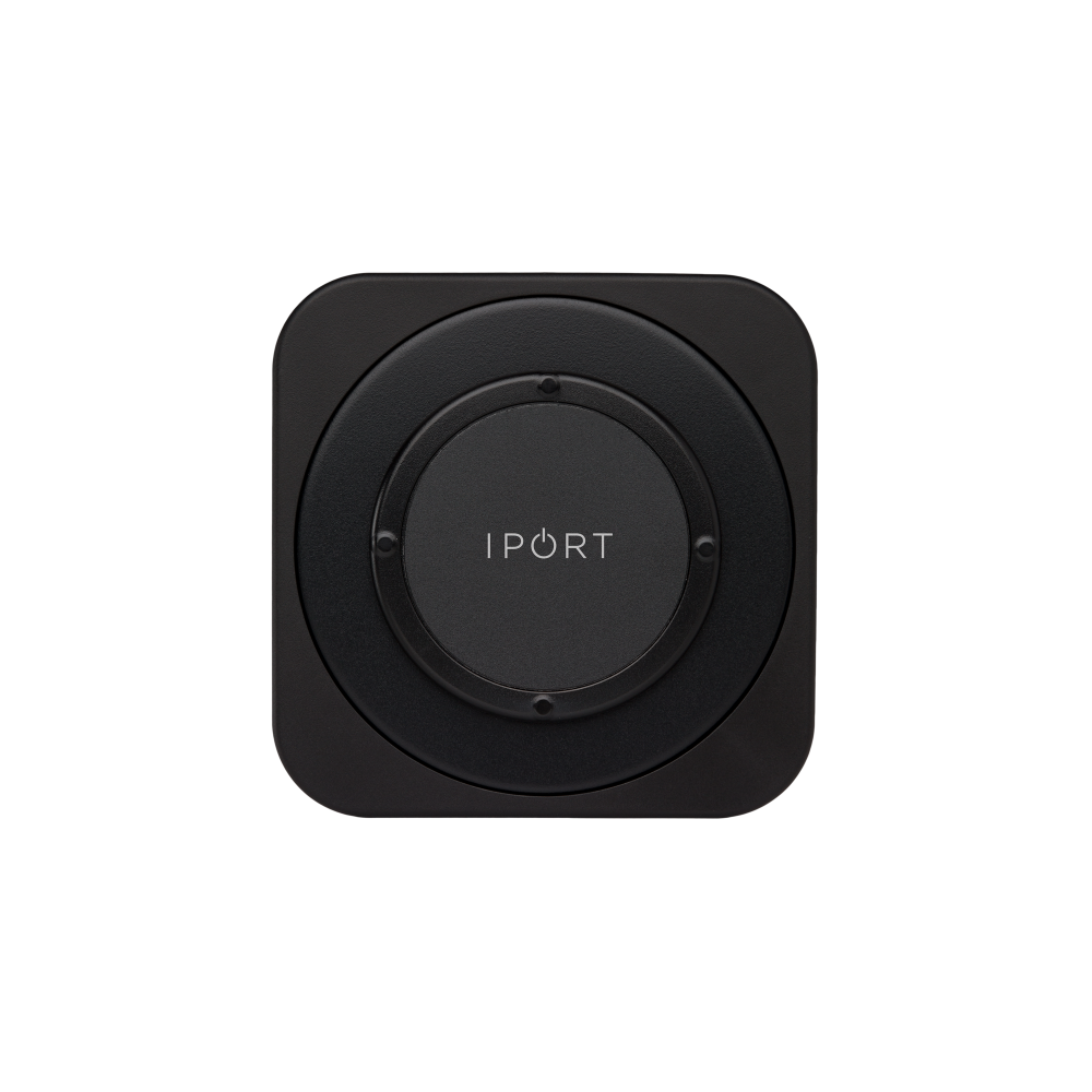 IPORT LAUNCH WallStation, the black iPad wall dock and magnetic mount by IPORT.