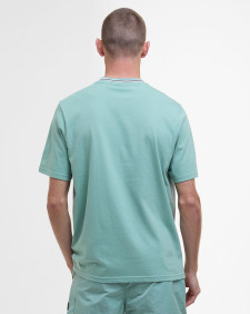 Logo Tipped T-Shirt Granite Green