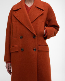Blyth Double Breasted Wool Coat 