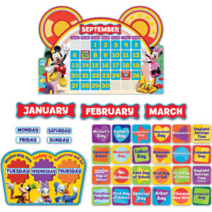 Mickey Mouse Clubhouse&reg; Calendar Bulletin Board Set