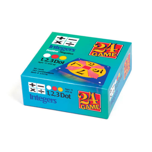 24 Game 96-Card Deck: Integers