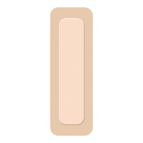 Aquacel® Silicone Adhesive with Border Silicone Foam Dressing, 4 x 12 Inch