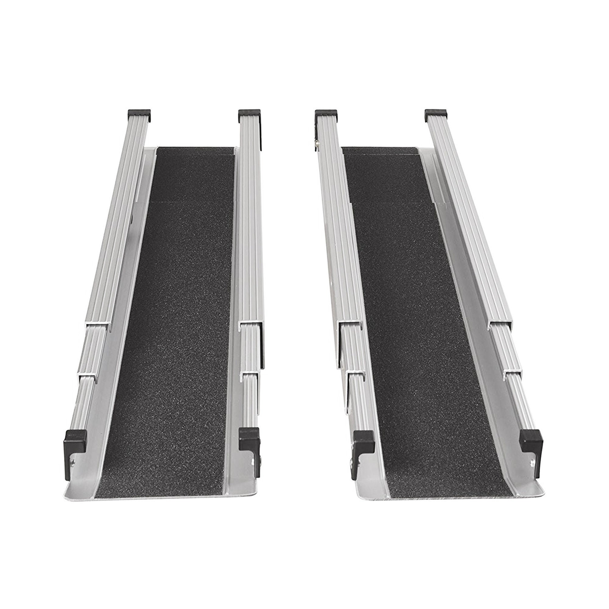 Mabis® Wheelchair Ramp, For Use With Wheelchair, 3 - 5 in. L x 7 in. W, Aluminum