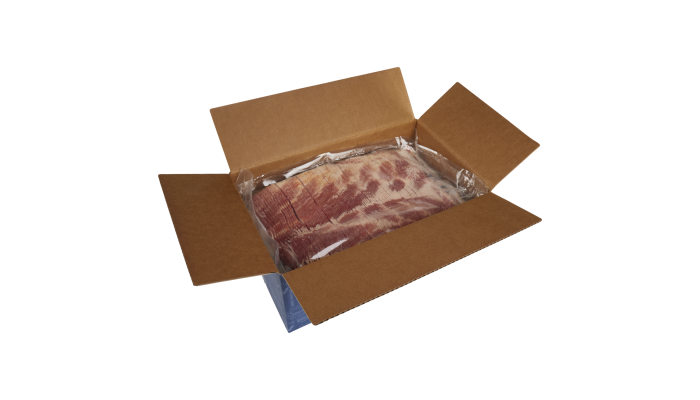 Wright® Brand Naturally Hickory Smoked Thick Sliced Bacon, Bulk, 30 Lbs, 10-14 Slices per Pound, Gas Flushed_image_4