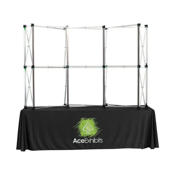 8'w x 5'h Curved Frame & Channel Bars