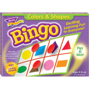 Colors & Shapes Bingo Game