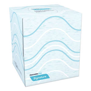 IFDF710, Cascades Pro, Signature, Facial Tissue, 2 ply, White