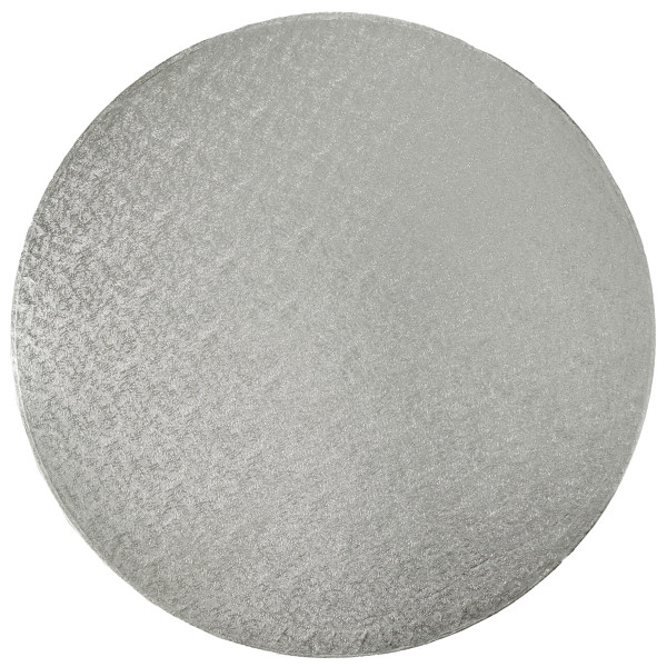 18" Round Silver Foil Cake Board