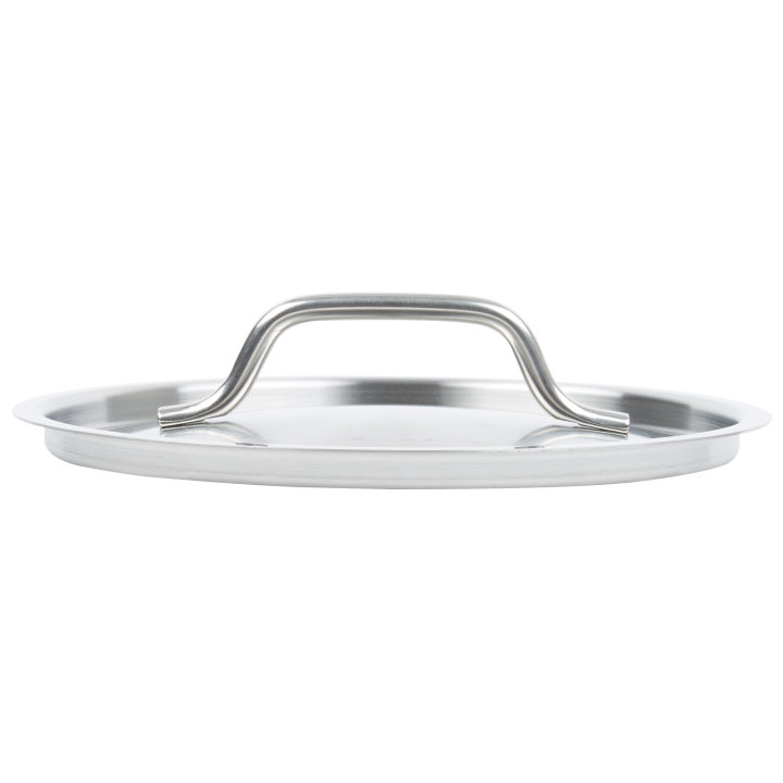 7-inch Optio™ flat stainless steel cover