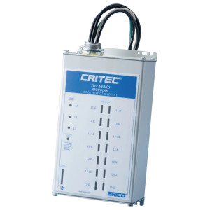 Modular TDX Panel Protector, 200 kA with Surge Counter, 120/240 V Un, 1Ph 3W+G Distribution System