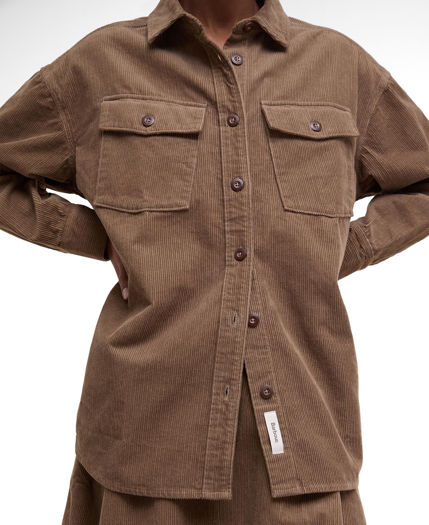 Camicia Yasmin a coste sottili con vestibilità comoda image number 5
