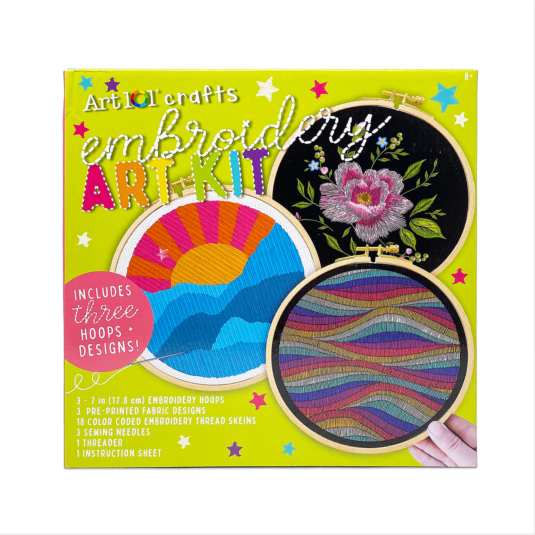 Art 101 Embroidery Art Kit image number null