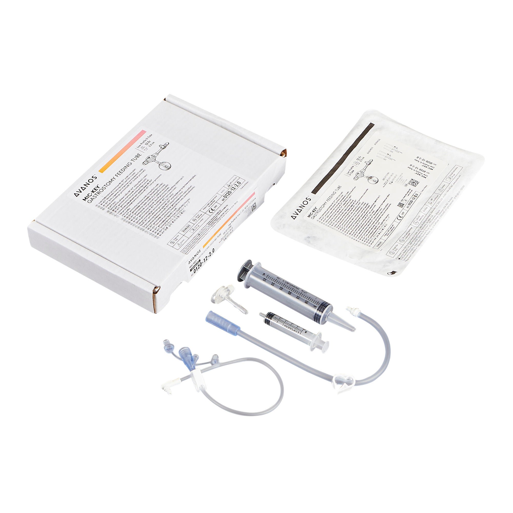 Mic-Key® Low Profile Gastrostomy Tube Kit, 12 Fr., 2.0 cm Tube