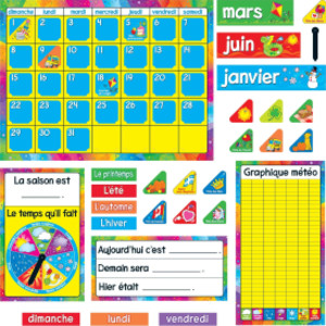 Calendrier Annuel (FR) Bulletin Board Set