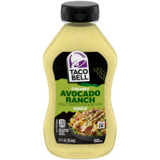 Taco Bell Creamy Avocado Ranch Sauce, 12 fl. oz. Bottle