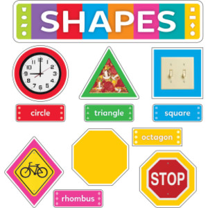 Shapes All Around Us Learning Set
