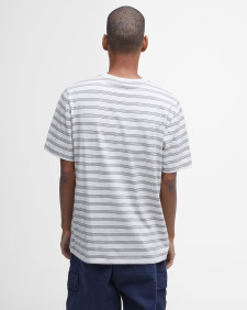 Elderslie Relaxed Striped T-Shirt Whisper White