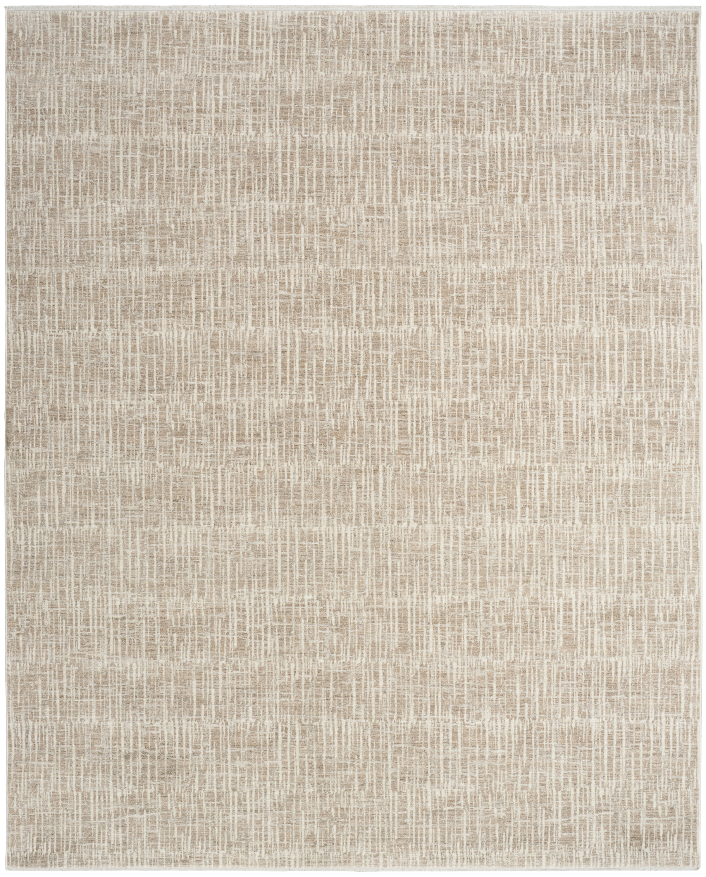 Calvin Klein CK079 Notes 5'3" x 7'3" Ivory Grey Modern Indoor Rug