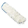 Rubbermaid Commercial, FLOW™, 18"W, Microfiber, White, Hook & Loop, Wet Mop