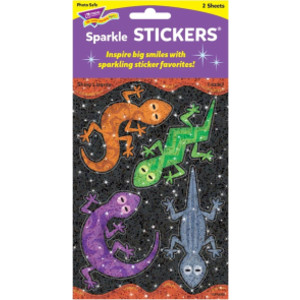Shiny Lizards Large Sparkle Stickers&reg;, 8 ct.