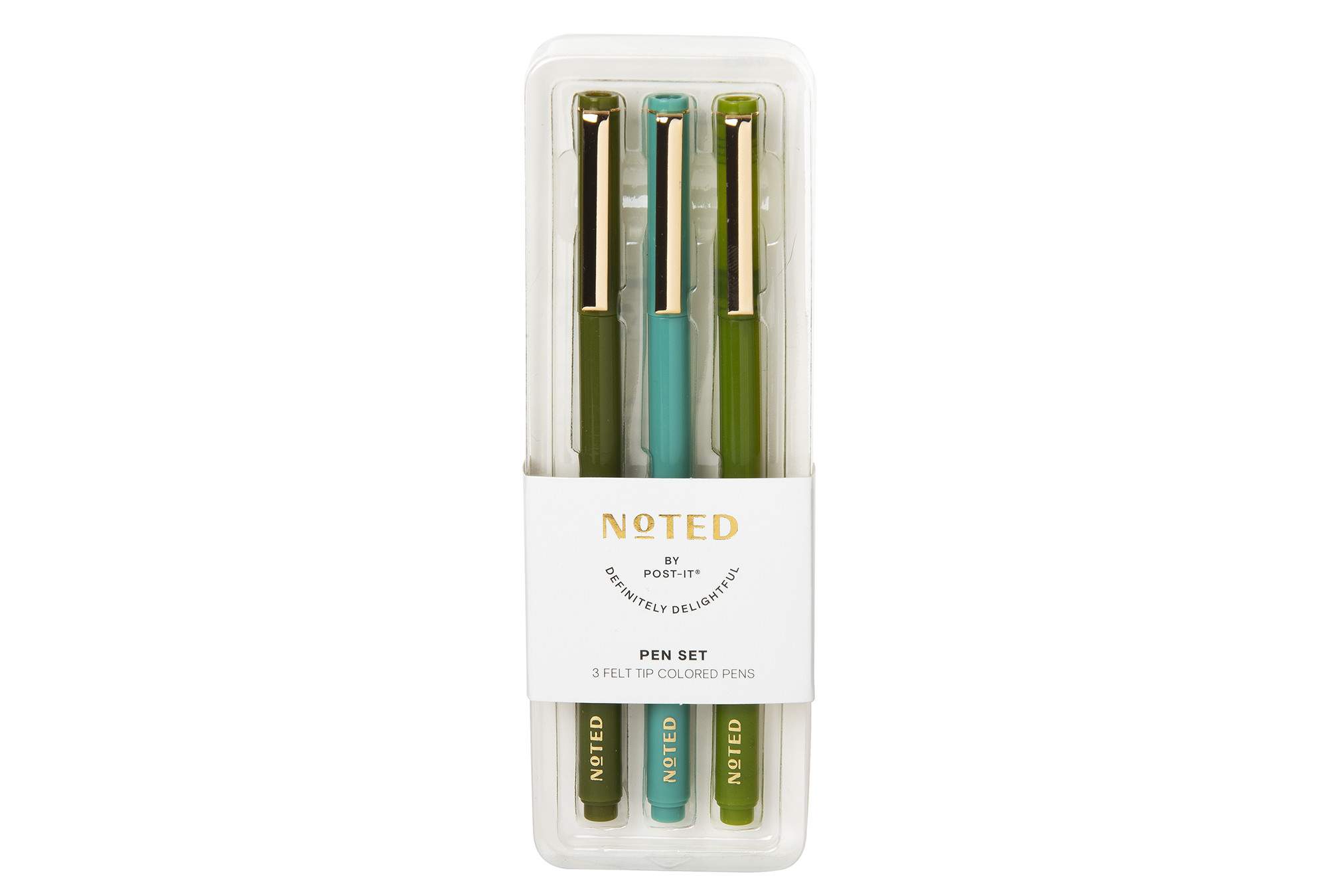 SKU 7100233275 | Post-it® 3 Pack Pens NTD-PEN3-GRN