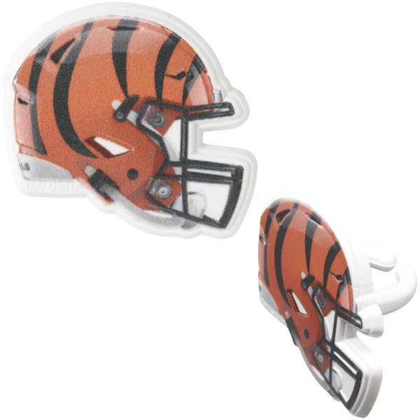 NFL Team Helmet Cupcake Rings