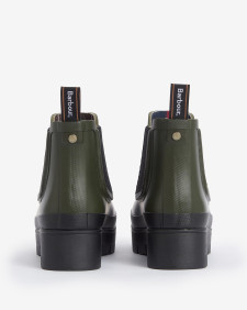 Halton Ankle Wellingtons Olive-Black