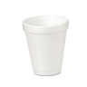 Dart, Foam Drink Cups, 4 oz, White