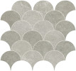 Aeolus Gray Mix 14-3/4×14-1/2 Wave Mosaic