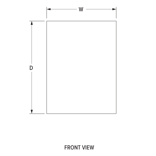 Engineering front view