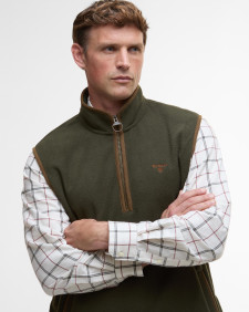 Harwood Half-Zip Fleeced Gilet 