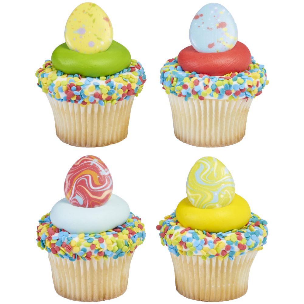 Image Cake Painted Eggs