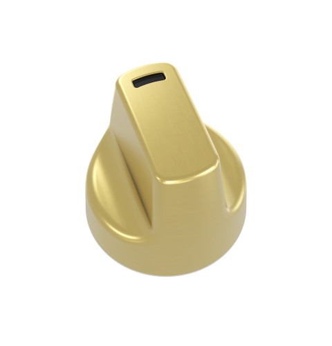 KNOB SELECTOR - BRUSHED BRASS