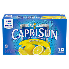 Capri Sun® Lemonade Juice Drink, 10 ct Box, 6 fl oz Pouches