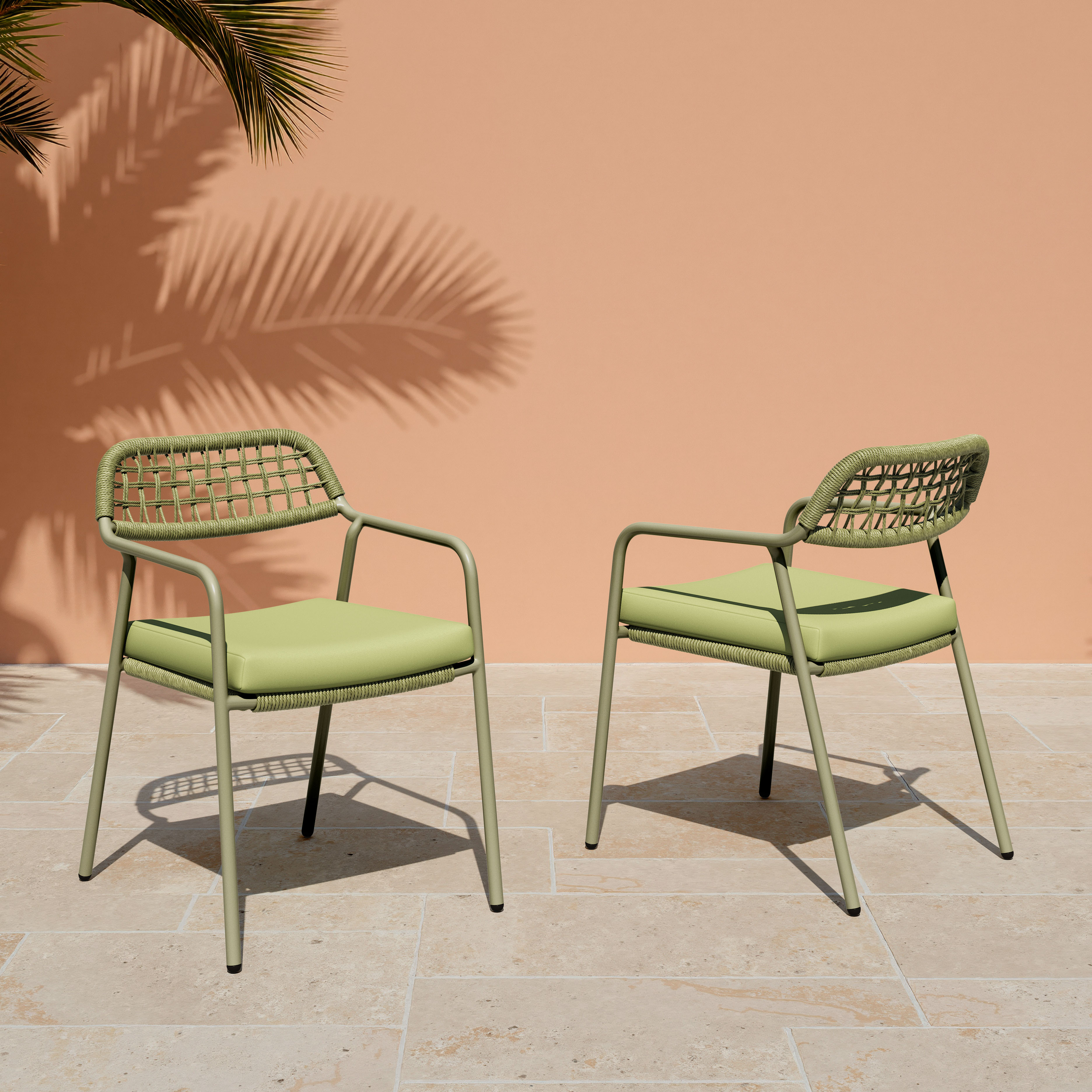 Rio Dining Chair (Set of 2) Green product image
