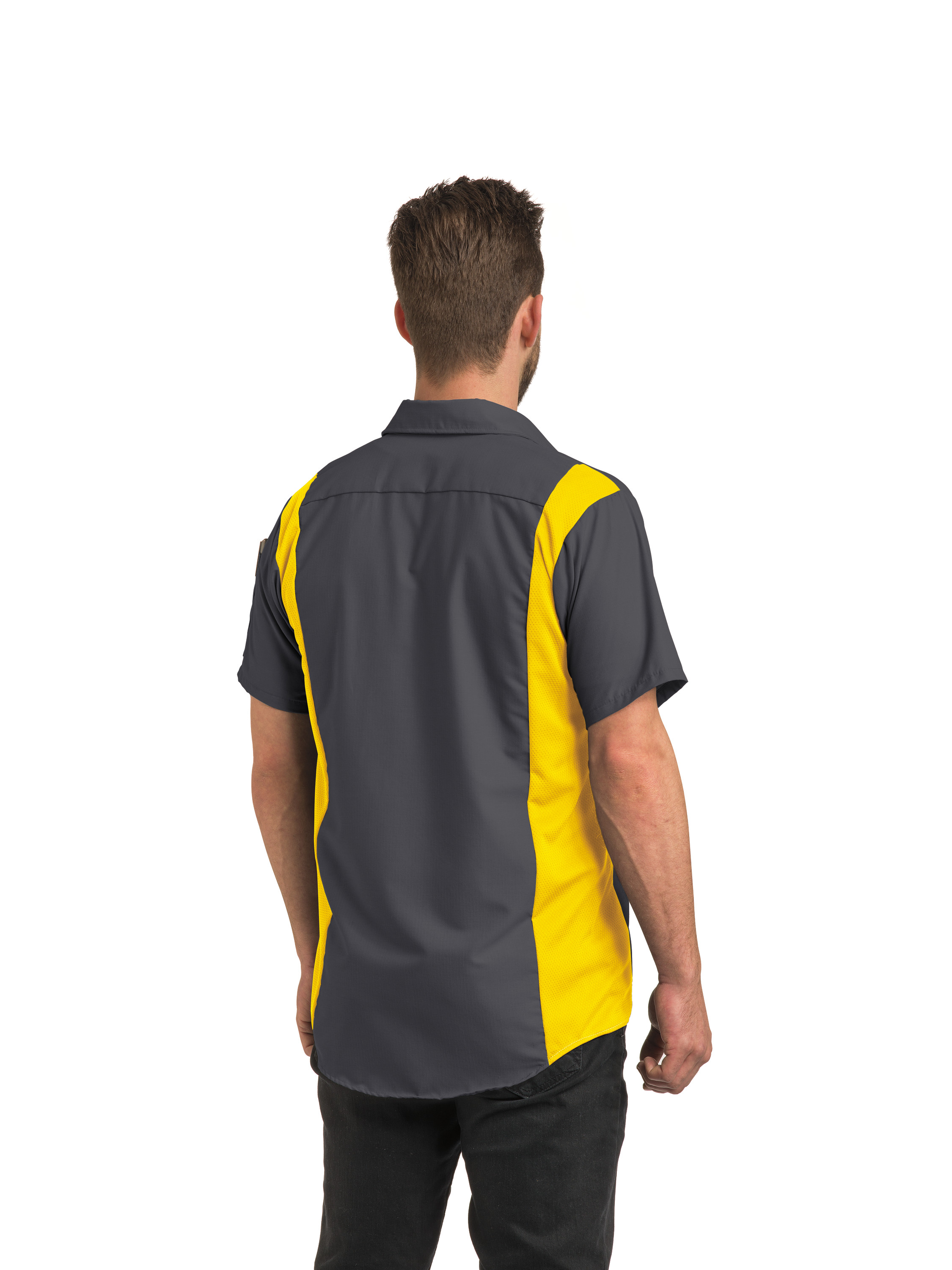 Camisa Red Kap para hombre manga corta Performance Plus Shop con tecnología Oilblok - Imagen 29 de 41