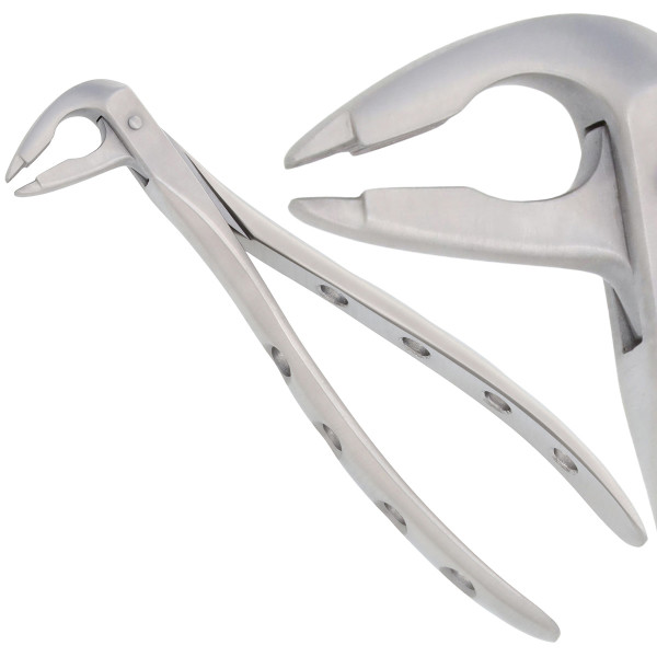 Nordent Atraumatic Forcep #74 Lower Anterior, Bird Beak, Notched