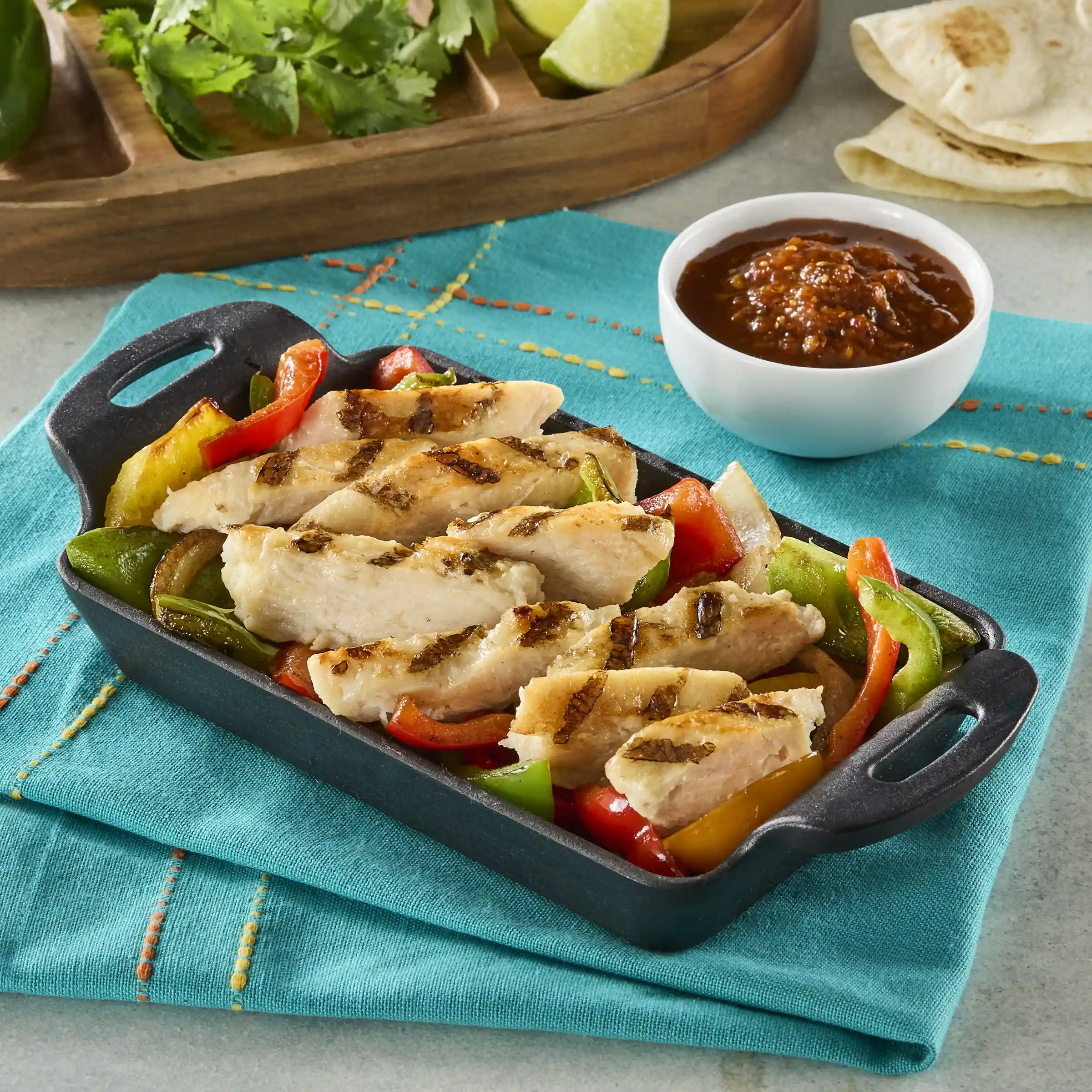 Tyson Red Label® Fully Cooked Unbreaded Grilled Chicken Breast Strips, Large _image_1