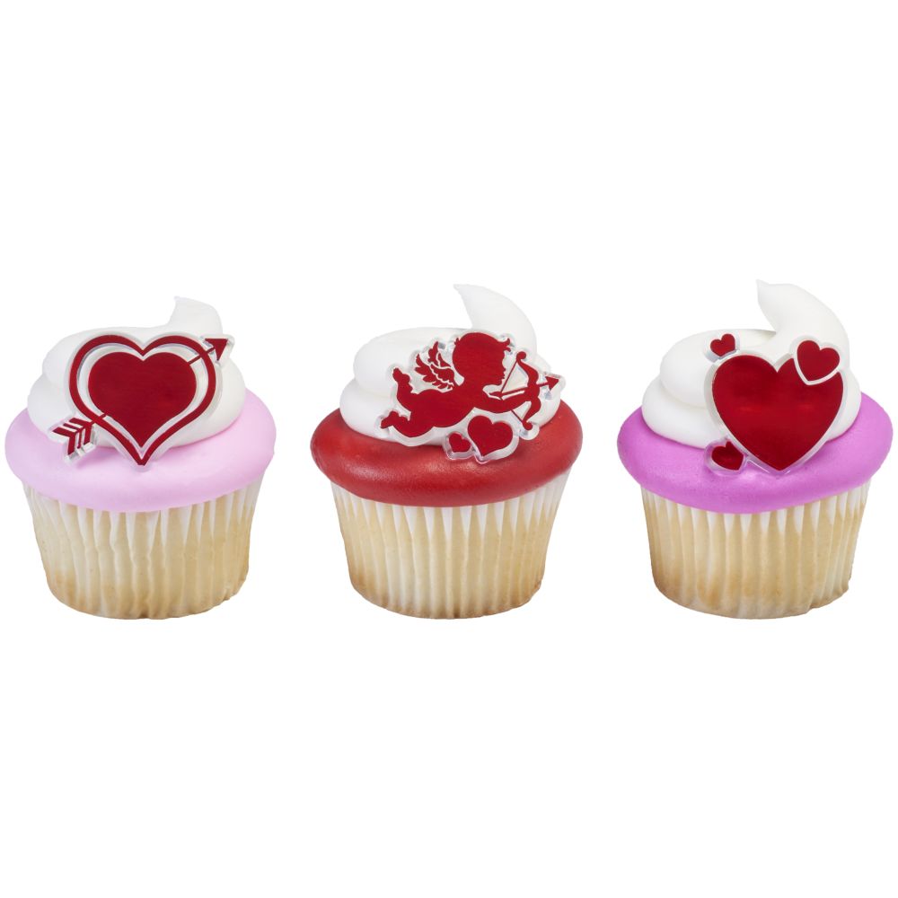 Image Cake Cupid and Hearts