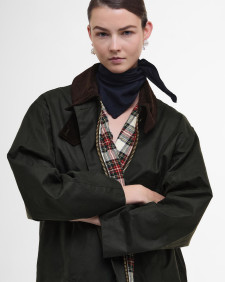 Giacca cerata oversize Loren Barbour The Edit by Alexa 